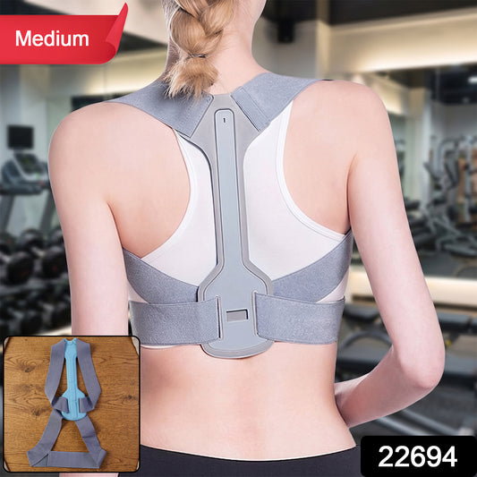 Wukusy ergonomic adjustable back posture corrector support belt for medium-sized relief and spinal alignment.