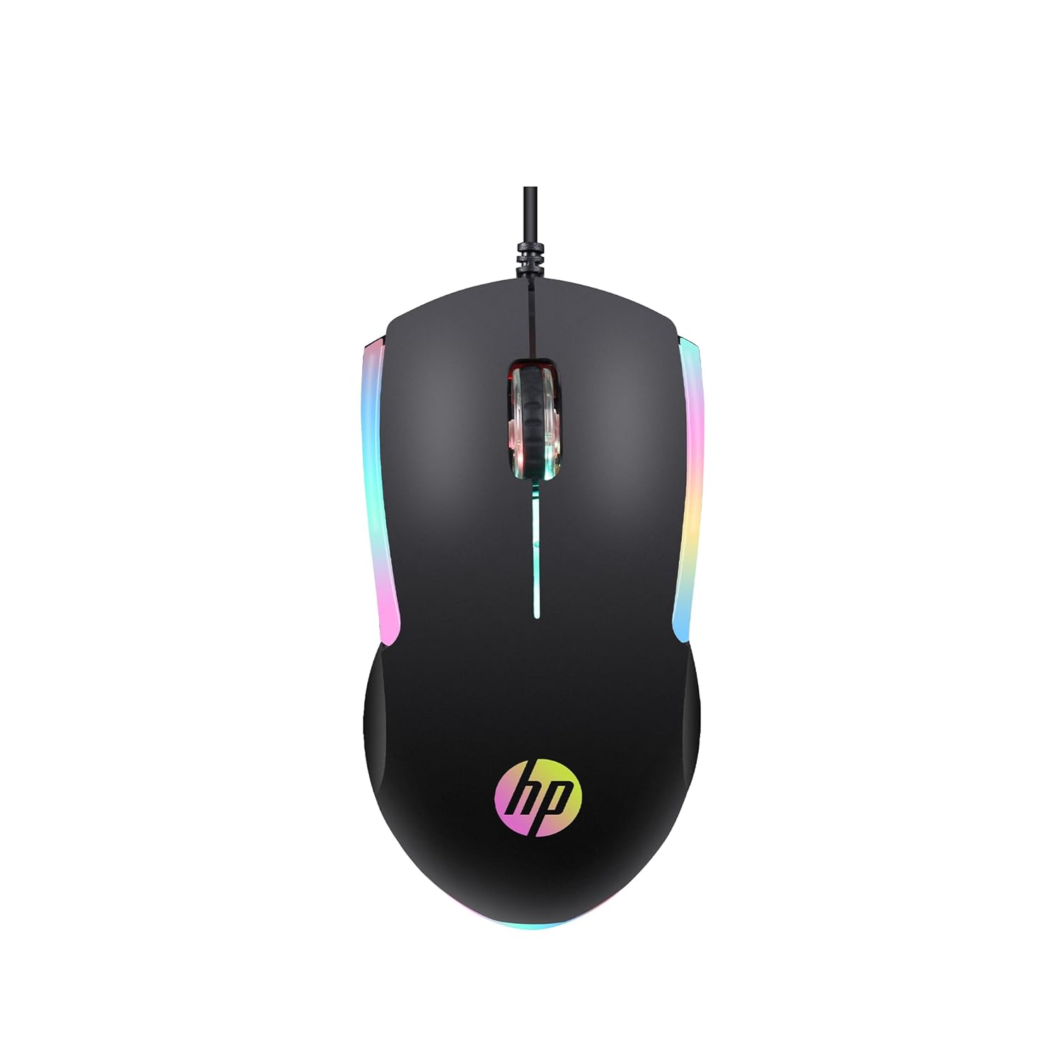 Seasons HP M160 wired optical gaming mouse in black with USB 3.0 connection, designed for precise gaming performance.