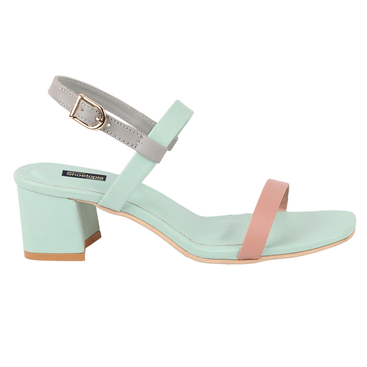 Drpshippr women's slip-on block heels from Shoetopia Men's Collection, stylish and comfortable for everyday wear.