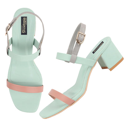 Drpshippr women's slip-on block heels from Shoetopia Women's Collection, stylish and comfortable footwear for women.