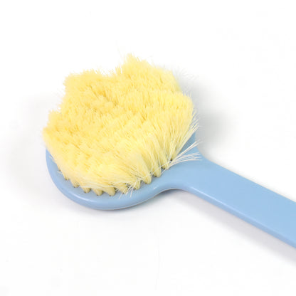 Wukusy back scrubber with long handle for shower, dry body brush, B-grade, suitable for cleaning hard-to-reach back skin.