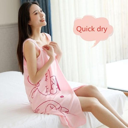 Wukusy 1453 Quick Dry Bath Towel made of 100% cotton, soft, fluffy, and super absorbent for men and women in health and beauty.