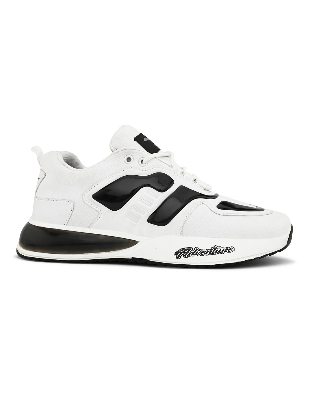Pair of black Drpshippr sports shoes for outdoor activities with breathable mesh uppers and rubber soles.