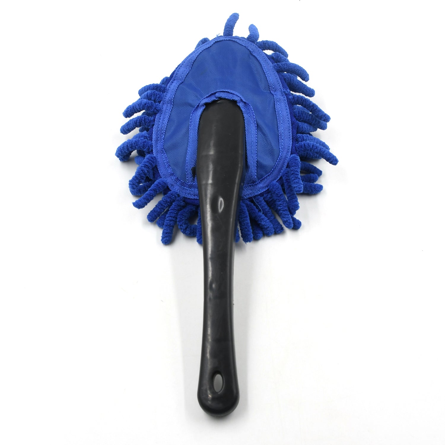 Wukusy 4098 car wash cleaning brush with microfiber dusting pad for cleaning car glass, windows, and exterior surfaces.