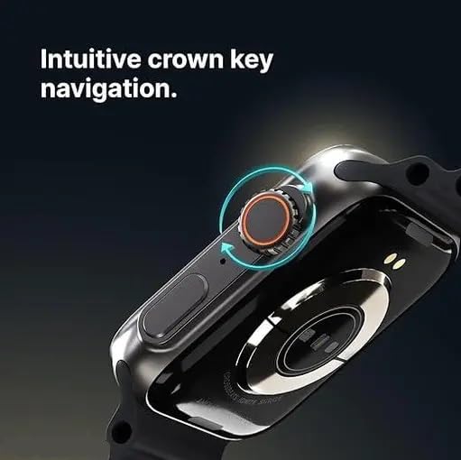 Drpshippr T800 Ultra Series smart watch with 1.99-inch display and Bluetooth calling showing the watch face and interface.