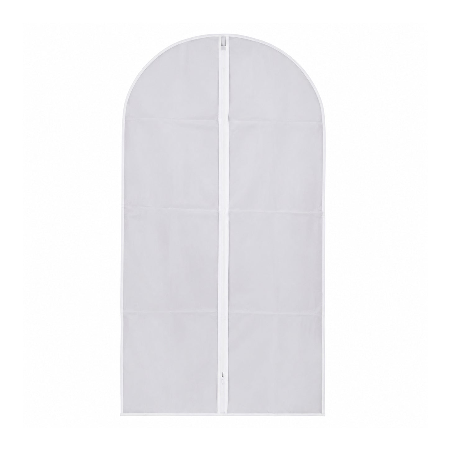 Five-pack Wukusy foldable non-woven suit covers for clothing protection, featuring easy-to-use coat covers in a compact design.