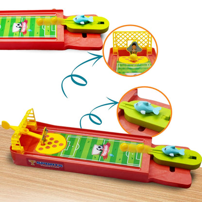 Mini finger football game by Wukusy featuring a tabletop finger bowling setup for kids and adults, perfect for indoor family fun.