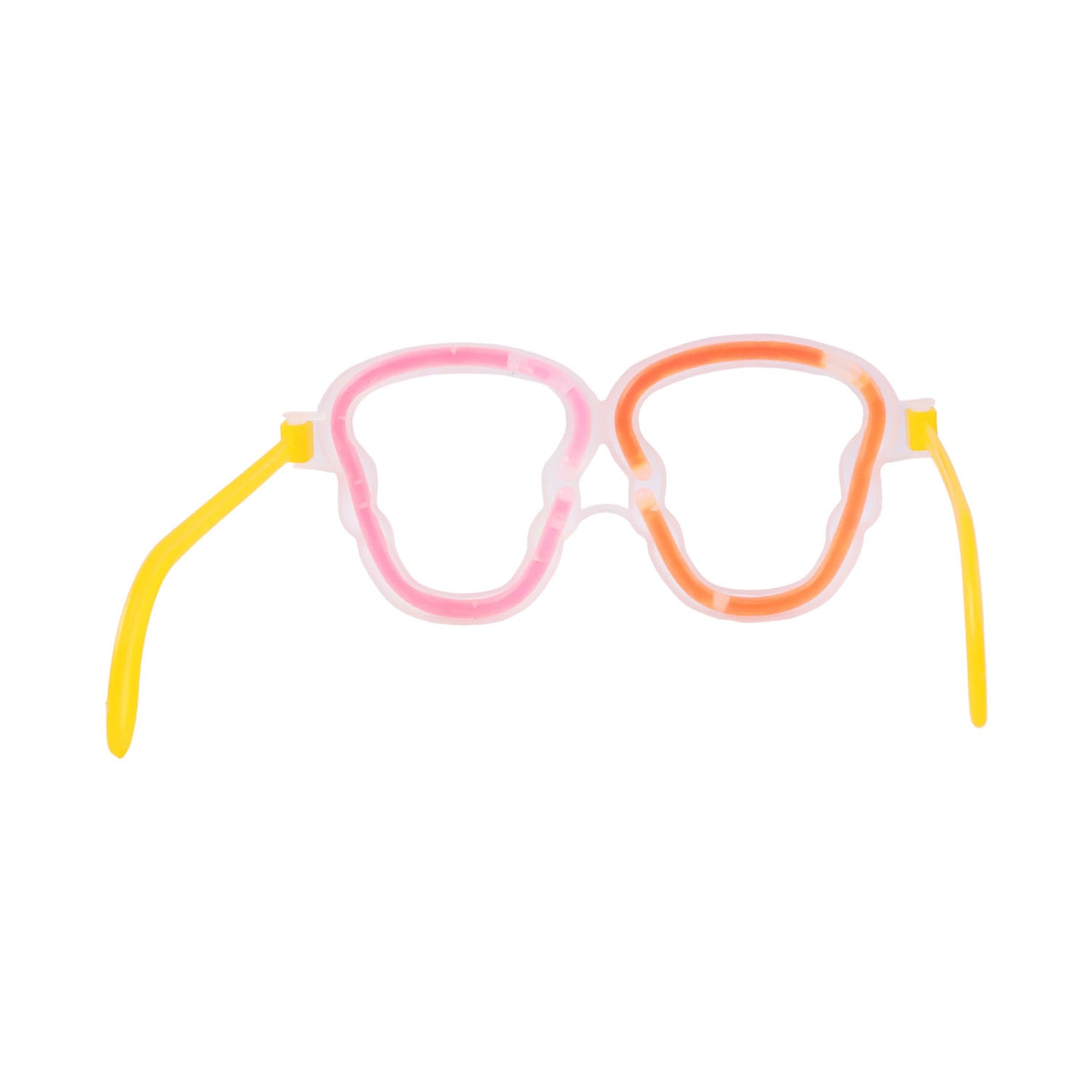 Wukusy Glow Party Glasses for kids and adults, featuring bright, colorful LED frames perfect for celebrations and parties