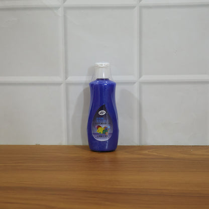 Wukusy multipurpose liquid laundry stain remover bottle, 100 ml, with label showing stain removal application on fabric