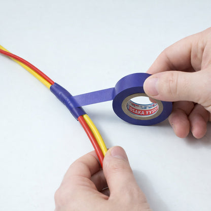 Wukusy electrical insulation tape roll for wire protection, 1562 mm long, with black adhesive tape wrapped around a spool