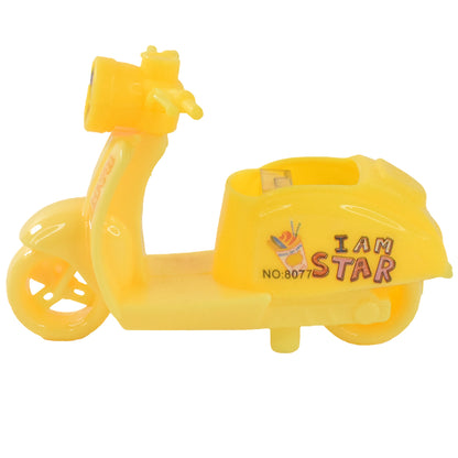 Wukusy bike-shaped pencil sharpener, a fun and creative stationery accessory for office or workspace use.