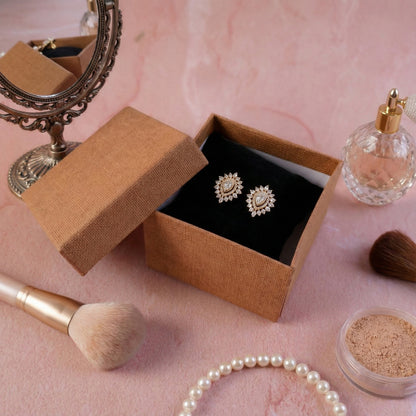 Wukusy multi-purpose storage gift box measuring 9x6 cm, with a decorative design for organizing small items.