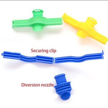 Wukusy 2499 Food Bag Seal Clip, kitchen tool for sealing and pouring stored food in plastic bags.