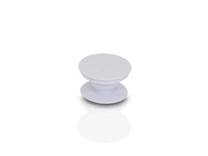 Wukusy Designer Mobile Pop Holder attached to a smartphone, showcasing a stylish and functional phone grip accessory.