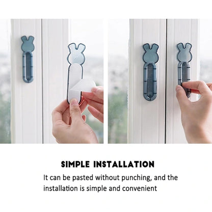 Two Wukusy Self Stick Push Pull Helpers for home and kitchen, featuring sturdy design and adhesive backing for easy use.