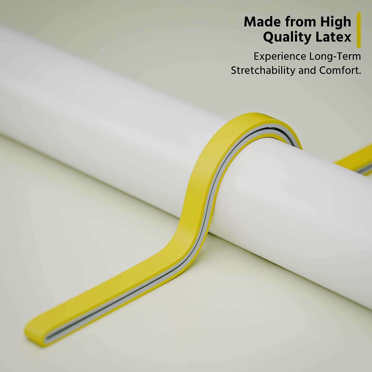 Wukusy high-strength resistance loop band, 2080x22 mm, for fitness and strength training exercises.
