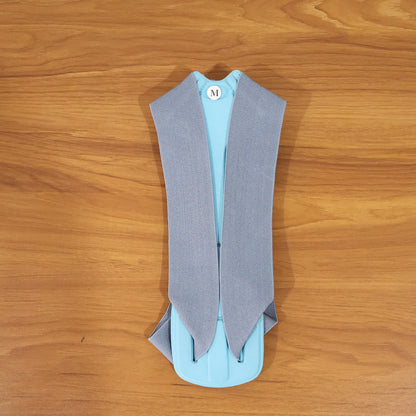 Wukusy ergonomic adjustable back posture corrector belt in medium size, supporting proper spinal alignment and posture.