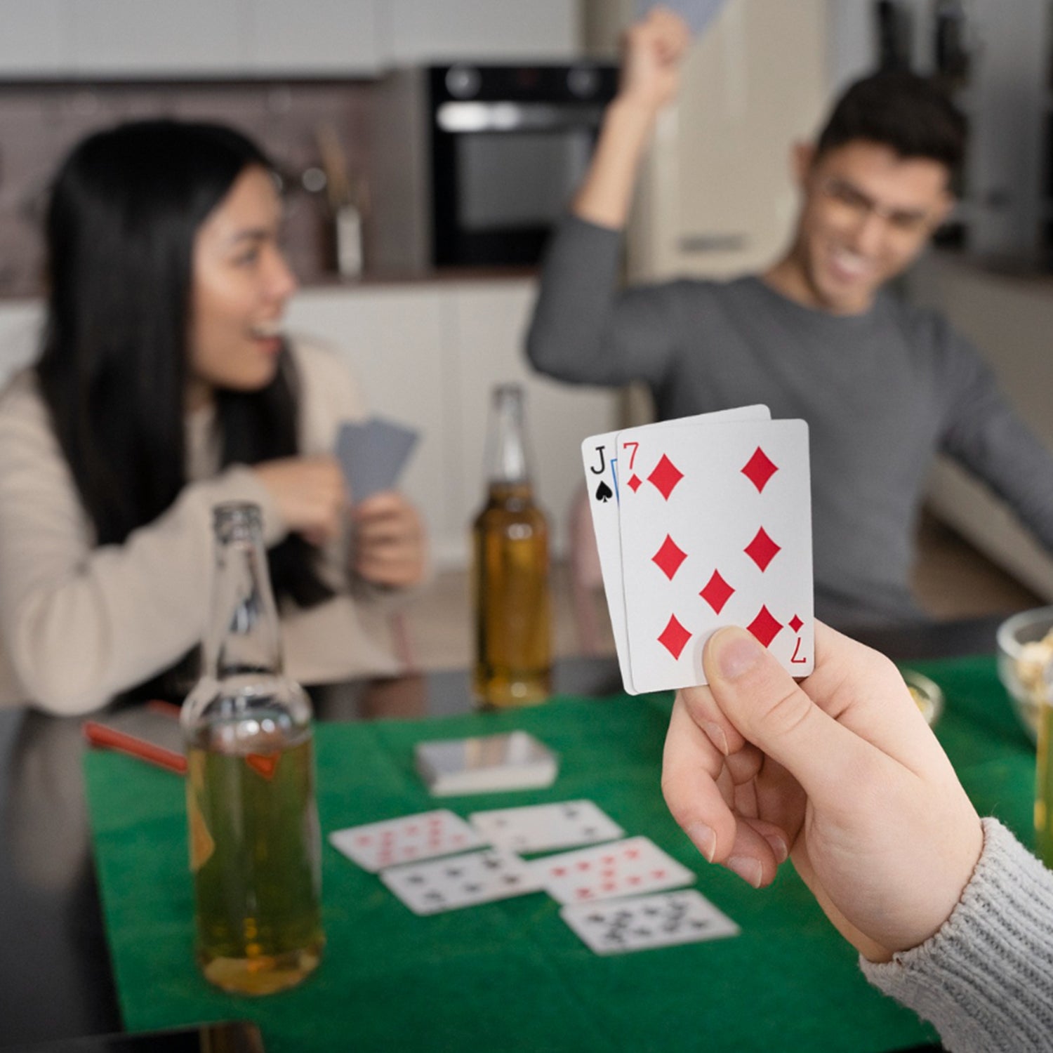 Wukusy Premium Magic Show Playing Cards set featuring vibrant, detailed playing cards for magic tricks and performances