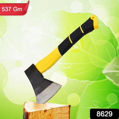 Wukusy gardening tools hatchet axe and pick axe with 537g weight, suitable for outdoor garden tasks and wood chopping.