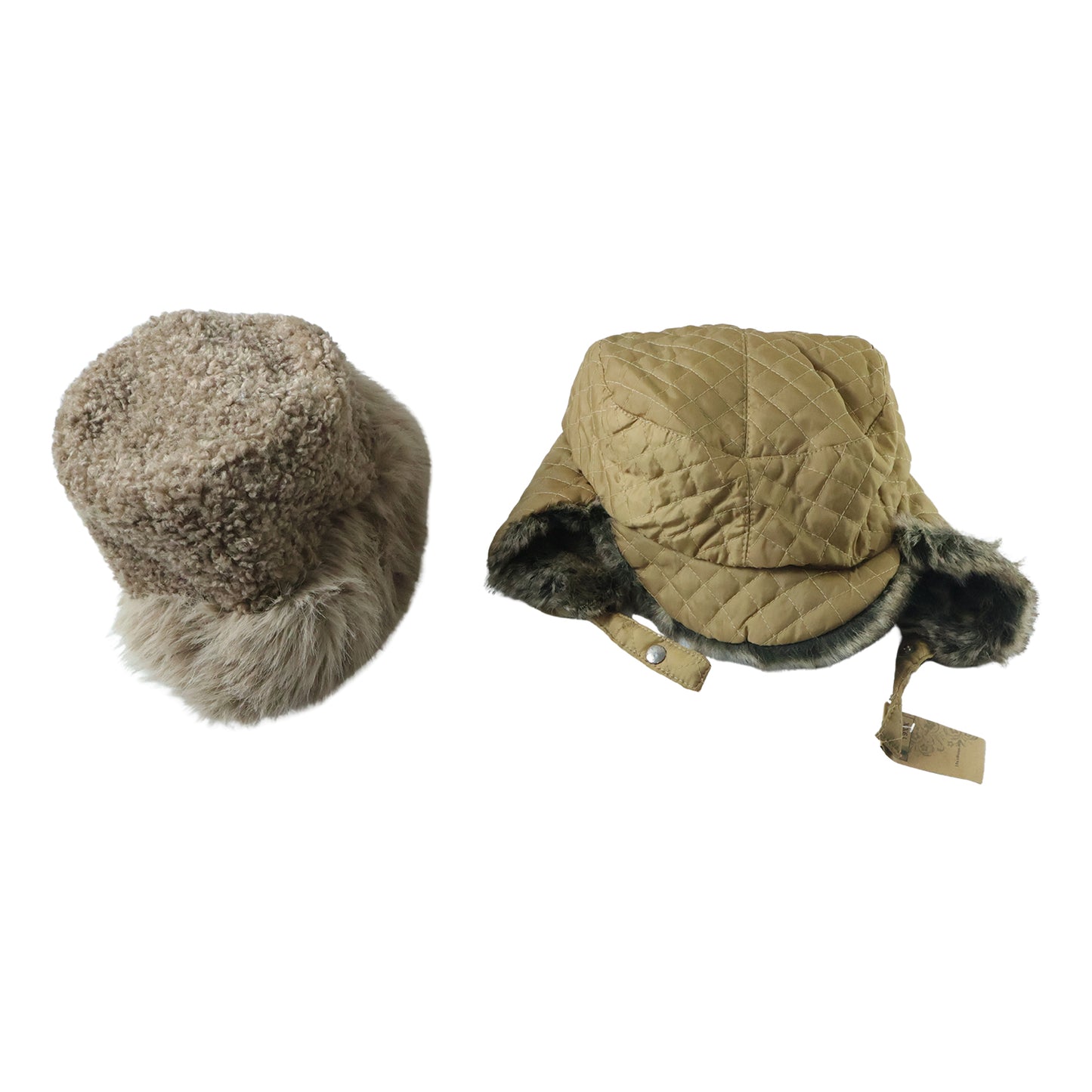Kids winter fur-lined warm cap with ear flaps and stylish design by Wukusy, featuring a mix of colorful patterns and cozy lining.