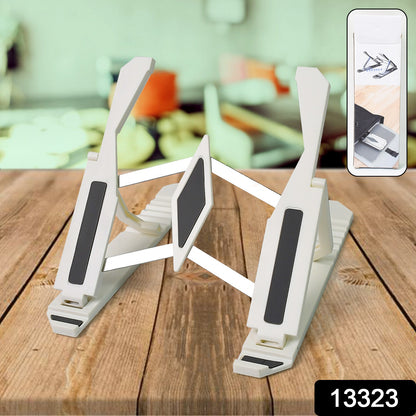 Wukusy multi-position adjustable stand for tablets, mobile phones, and laptops, featuring a sturdy bracket holder for versatile use