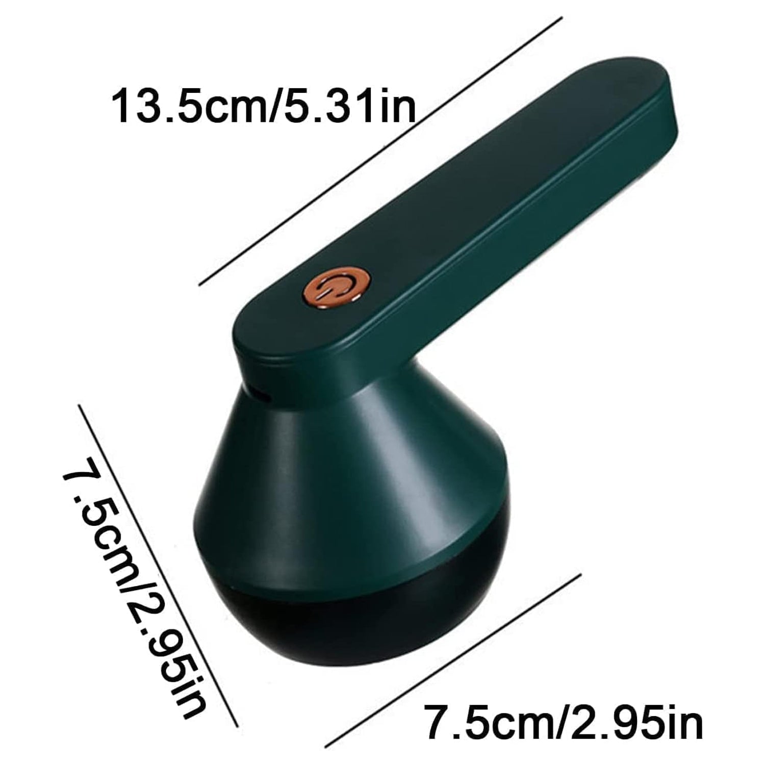 Wukusy USB-powered fabric lint remover with a compact design, ideal for removing fuzz and lint from sweaters and clothing.