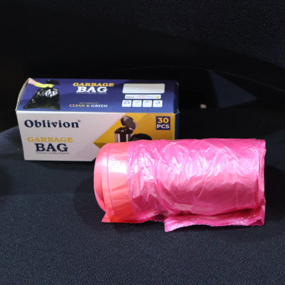 Wukusy 45x45 cm high-quality garbage bag for home and kitchen use, single bag shown filled with trash.