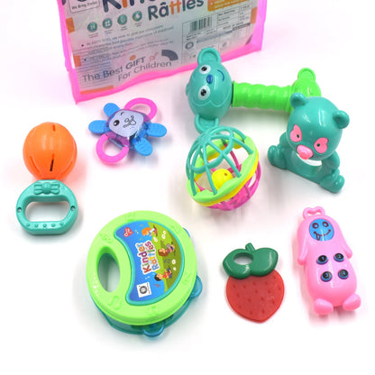 Wukusy 1937 At37 rattles baby toy for kids, colorful playful toy designed for entertainment and sensory development.