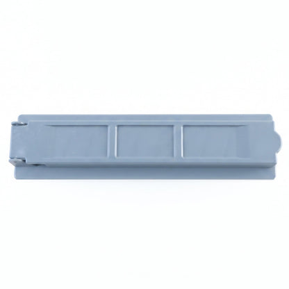 Wukusy plastic meat skewer kebab maker mold for BBQ, featuring a handle and multiple skewering slots for making seekh kebabs.