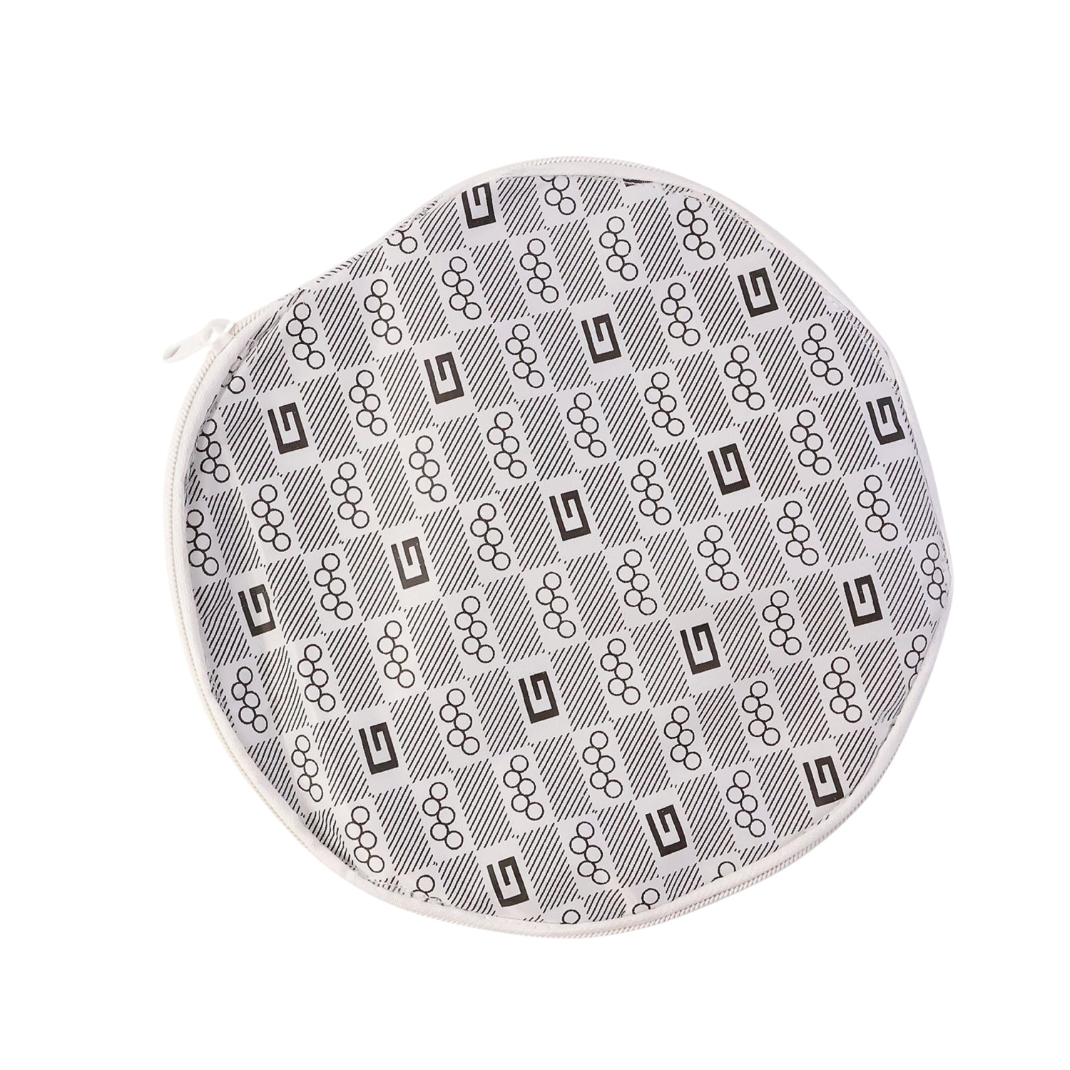 Wukusy insulated roti cover in 23x23 cm fabric, designed to keep bread warm and fresh during serving.