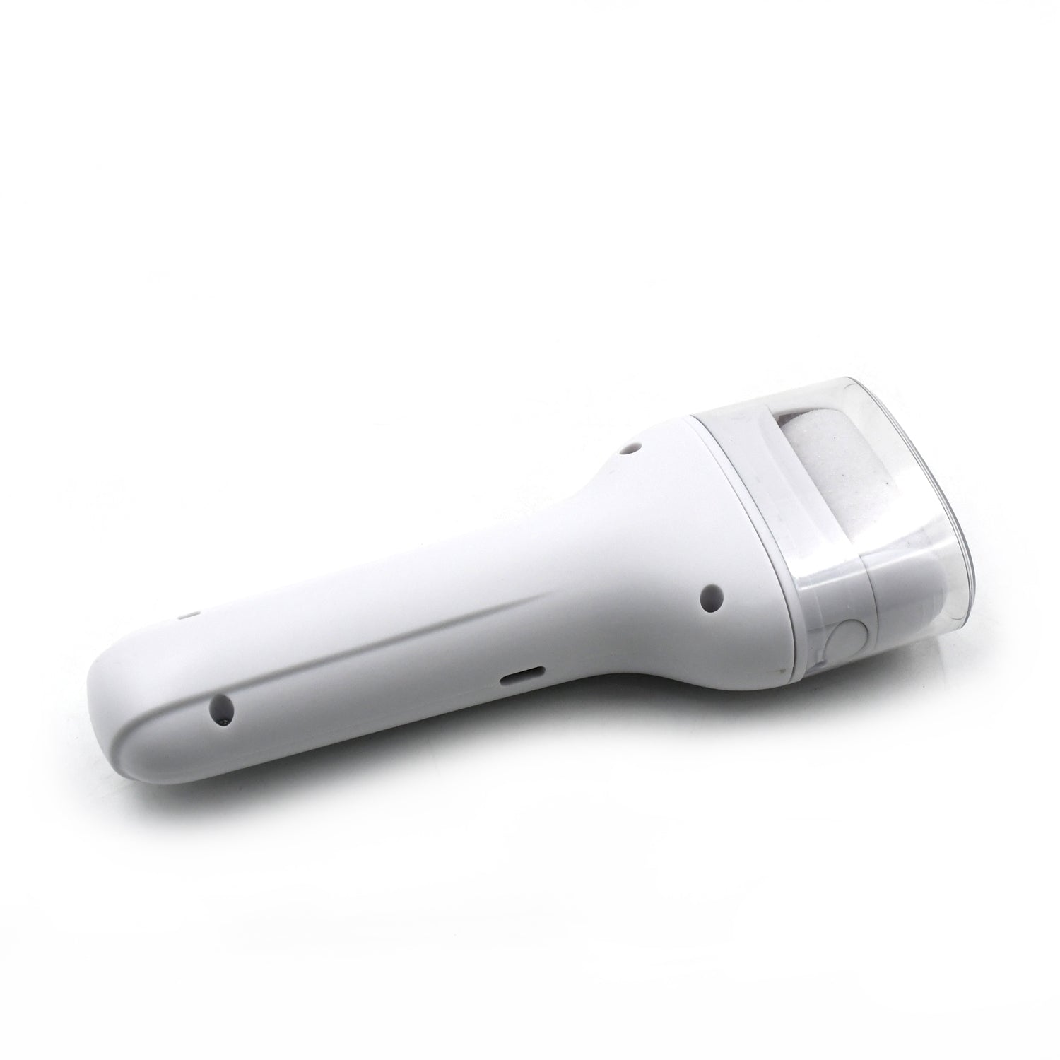 Wukusy portable electric foot file for callus removal, rechargeable foot grinder with heavy pressure induction for dead skin removal.