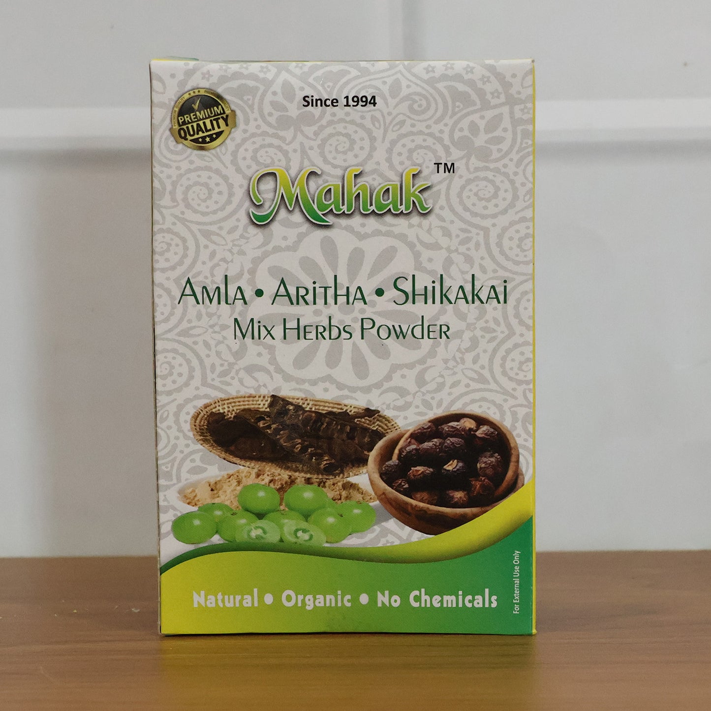 Wukusy traditional mixed herbs powder in an 80g package, showcasing a blend of dried herbs for cooking and herbal remedies.