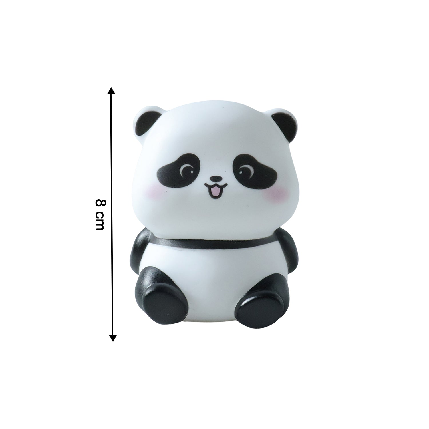 Cute mini panda night light lamp from Wukusy, showing a soft-lit panda-shaped lamp ideal for bedside or nursery decor.
