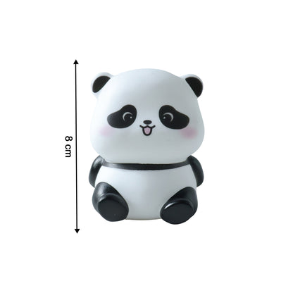 Cute mini panda night light lamp from Wukusy, showing a soft-lit panda-shaped lamp ideal for bedside or nursery decor.