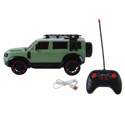 Wukusy high-speed RC racing car toy for kids and boys, shown in action with sleek design and vibrant colors.