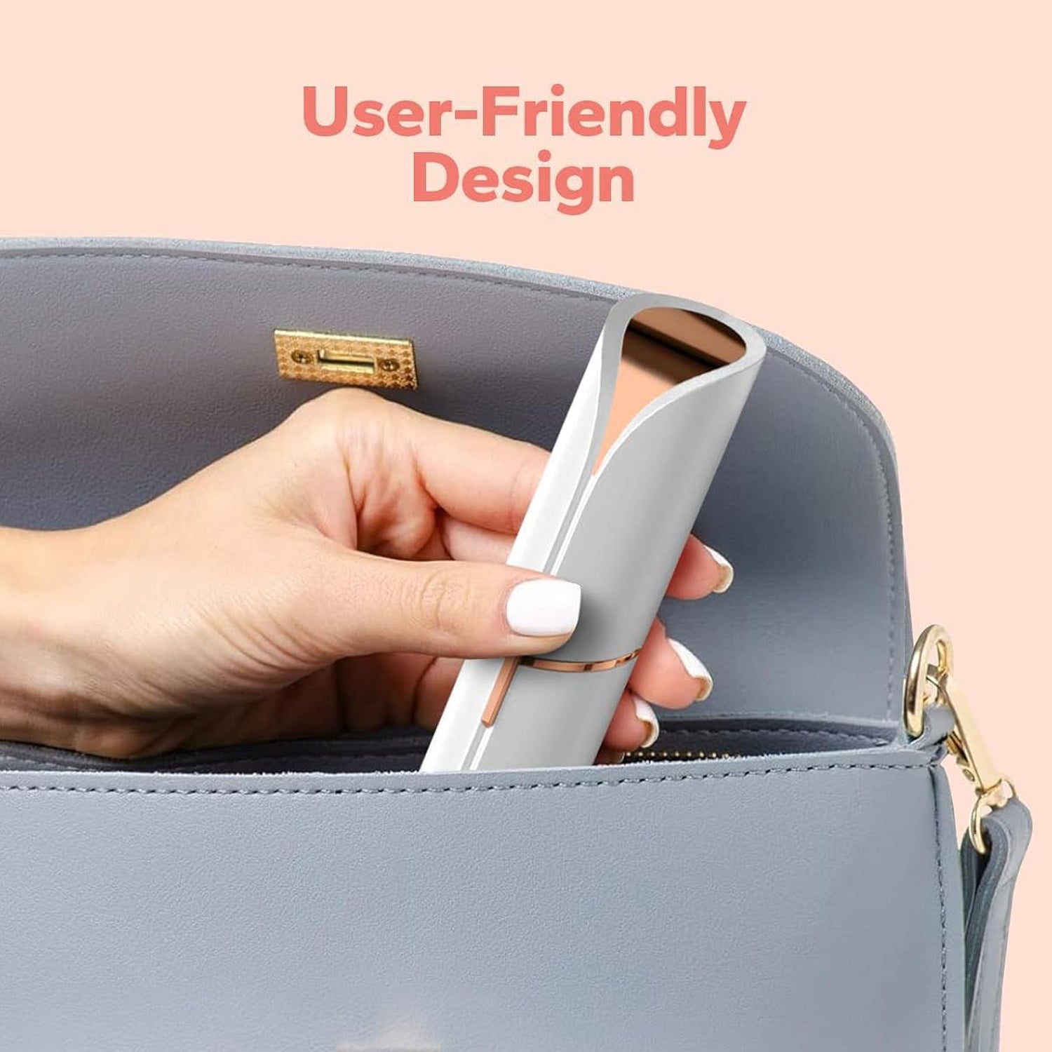 Wukusy rechargeable facial hair remover set for women with multiple attachments and compact design for gentle hair removal.