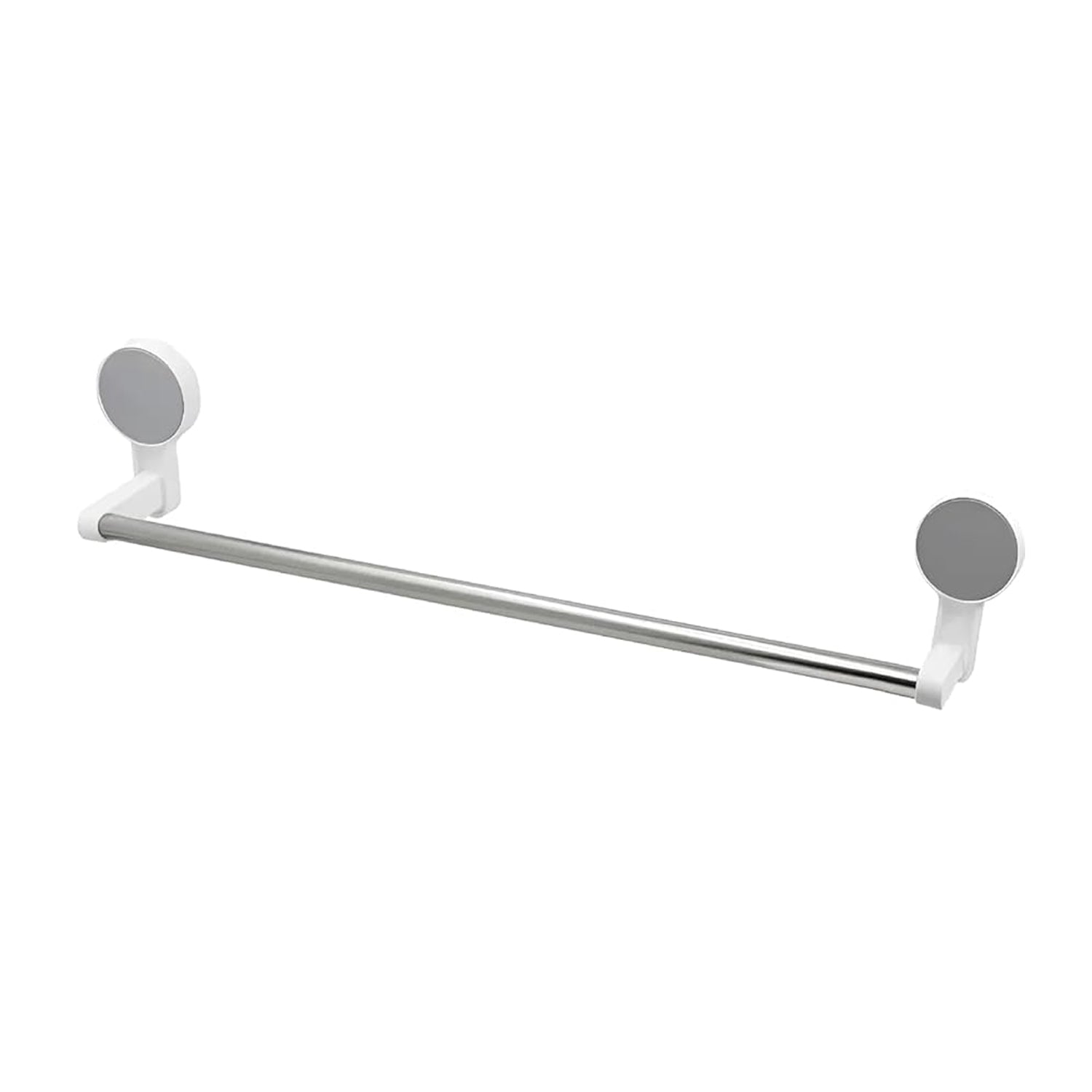 Wukusy self-adhesive towel rod rack mounted on bathroom wall, made of durable material, suitable for hanging towels or clothes