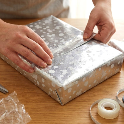 Wukusy decorative gift wrapping paper measuring 70.50 cm, featuring colorful patterns, single sheet for gift wrapping purposes.