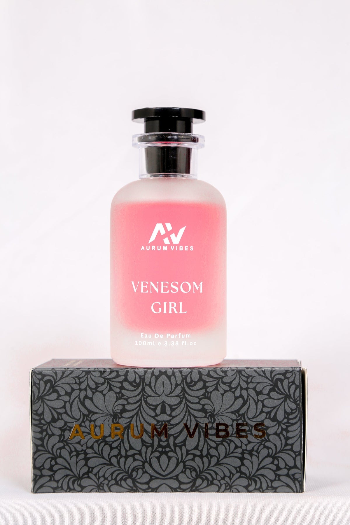 Venosom Girl female perfume bottle, 100 ML, in elegant packaging, part of Drpshippr's beauty and personal care collection.