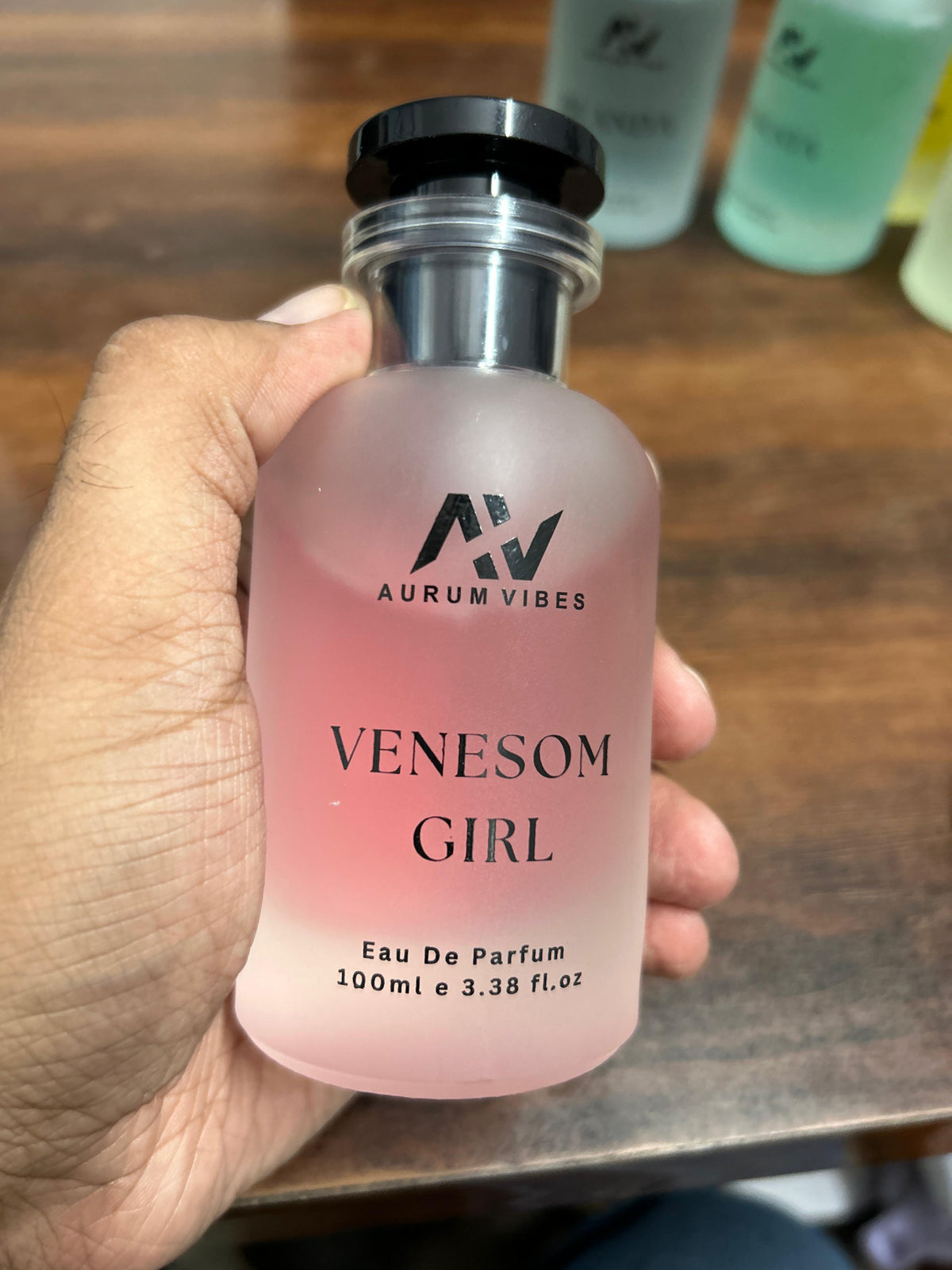 Venesom Girl female perfume bottle, 100ml, with sleek design, from Drpshippr in the Beauty & Personal Care category.
