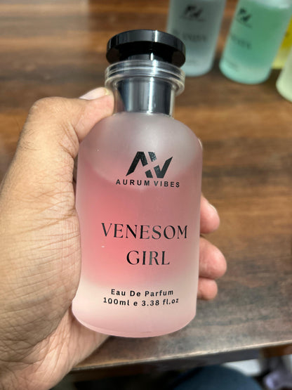 Venesom Girl female perfume bottle, 100ml, with sleek design, from Drpshippr in the Beauty & Personal Care category.