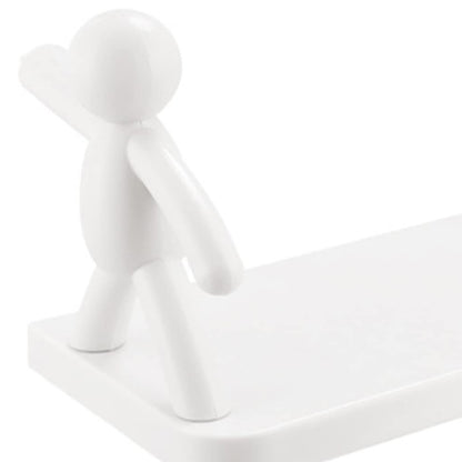 Wukusy floating wall shelves for bedroom, living room, or kitchen, mounted for stylish home organization and decor.