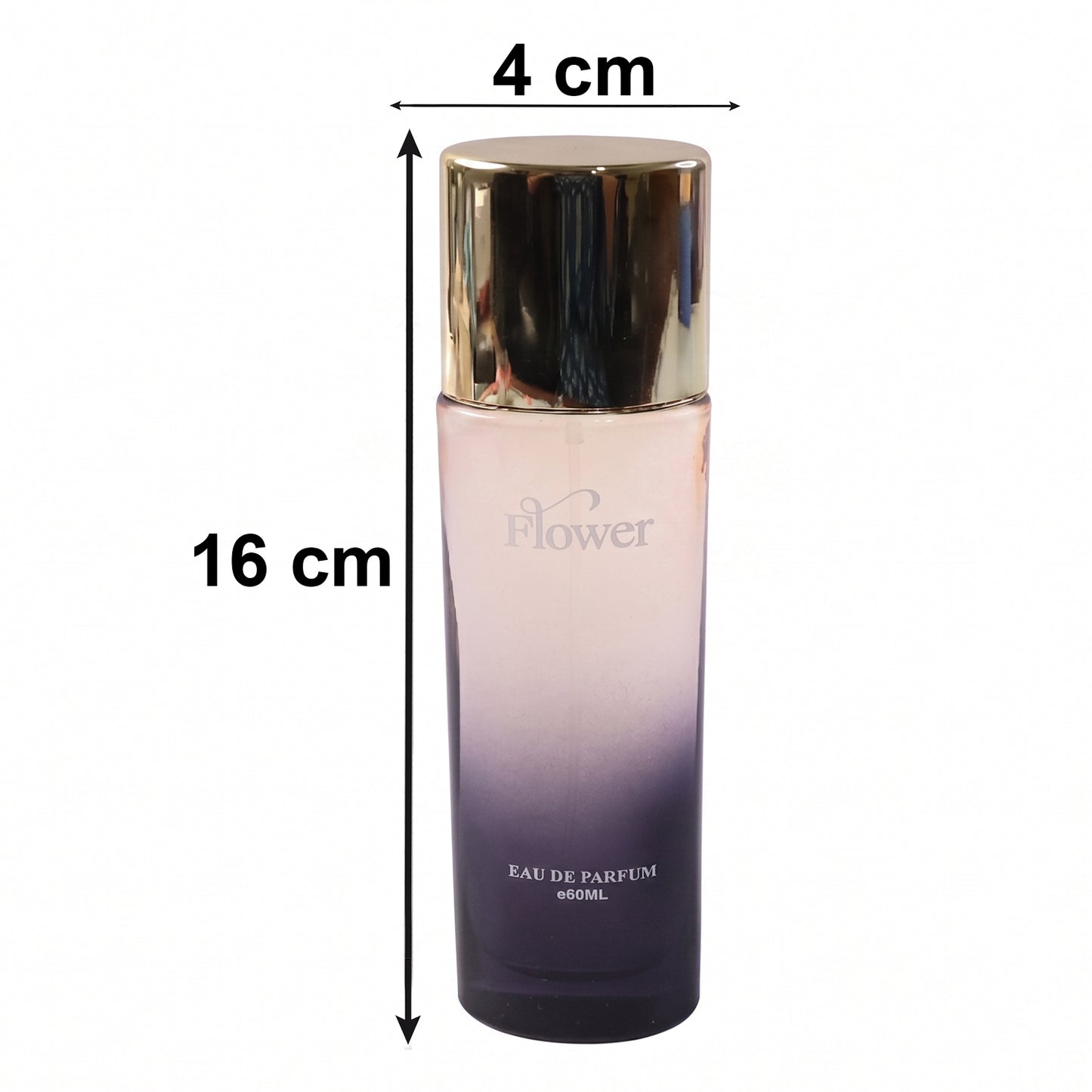 Wukusy Flower Eau De Parfum spray bottle, 60ml, with floral-themed packaging and elegant design.
