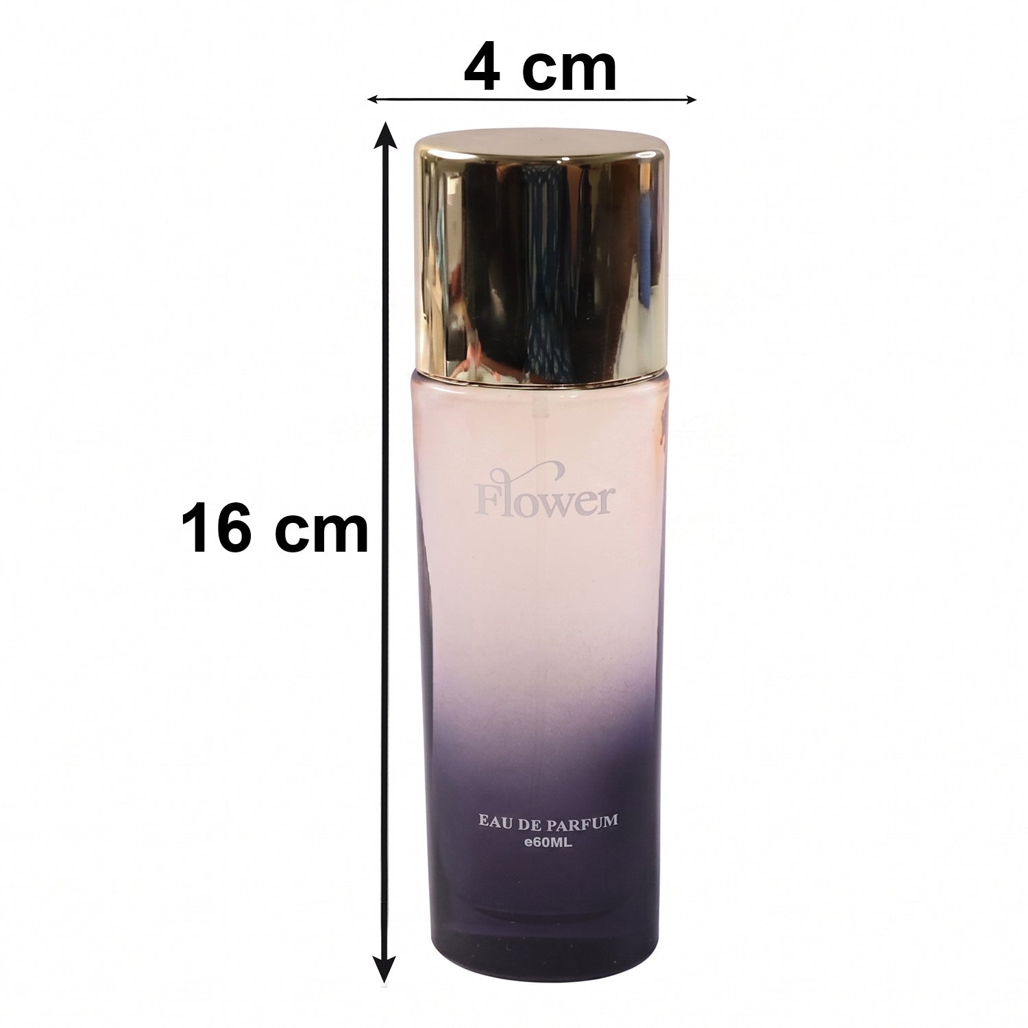 Wukusy Flower Eau De Parfum spray bottle, 60ml, with floral-themed packaging and elegant design.