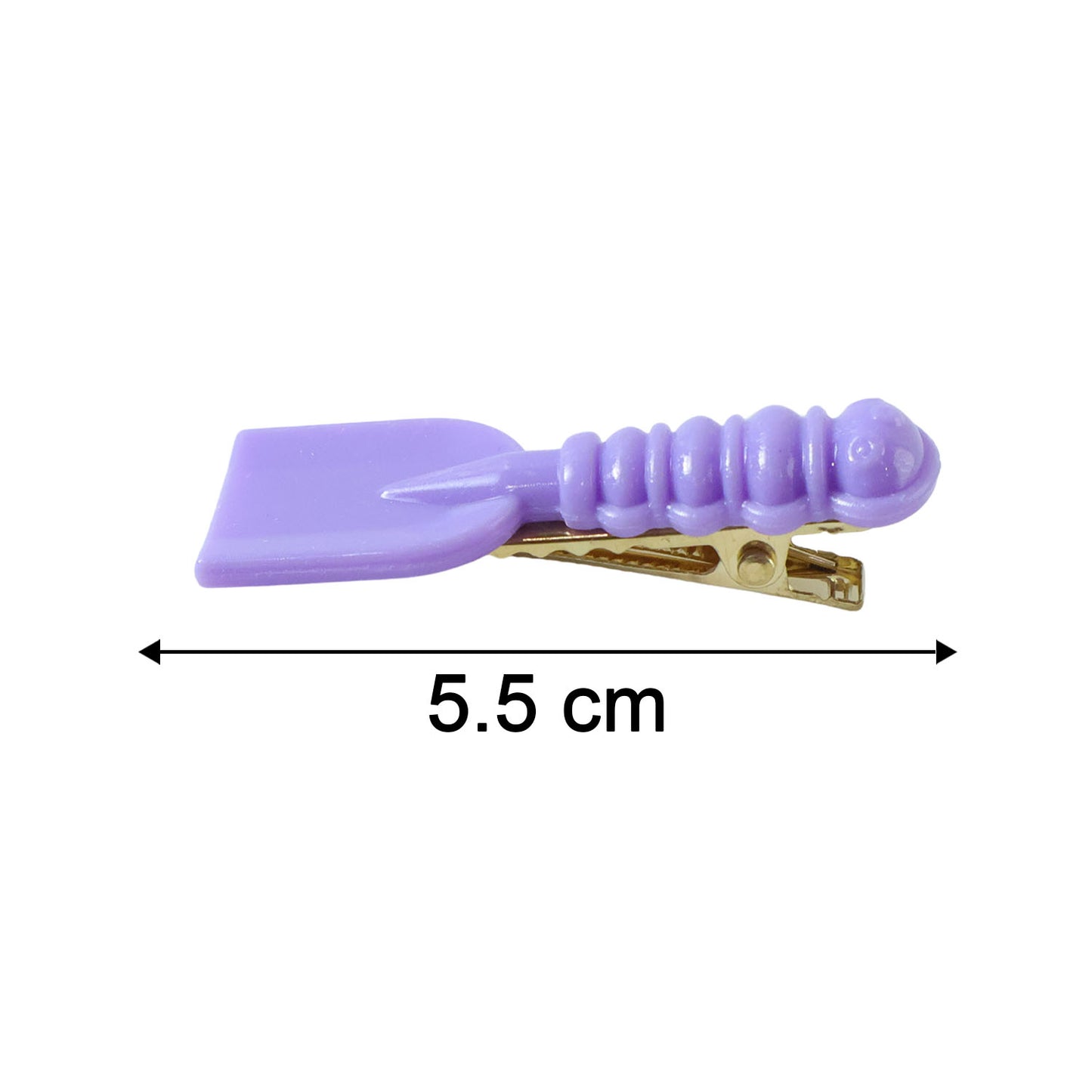 Set of four cute cartoon hair clips by Wukusy, featuring colorful and playful character designs for kids' hair accessories.