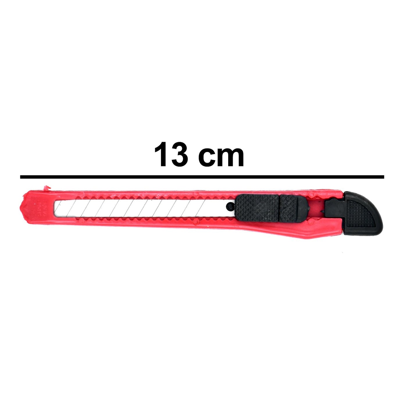 Set of 12 Wukusy paper cutters with standard quality knives, ideal for office stationery and precise paper trimming.