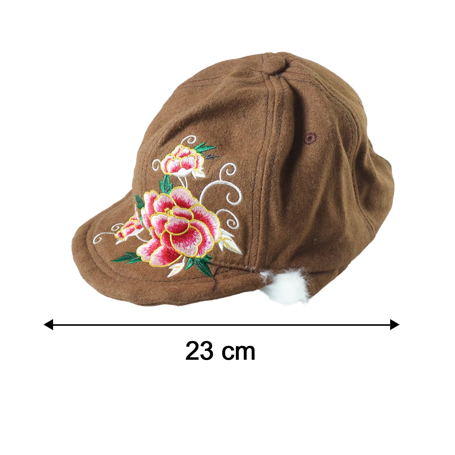 Wukusy women's premium winter ear flap cap with soft fabric and ear coverage, ideal for cold weather.
