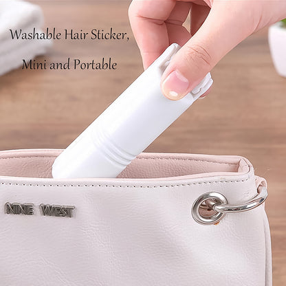 Reusable Wukusy lint roller for removing pet hair from clothing and furniture, featuring mixed color handle and adhesive sheets.