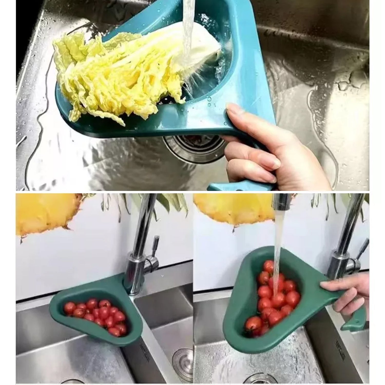Wukusy Swan Drain Strainer for kitchen sink and wash basin drainage, designed to catch debris and prevent clogs.