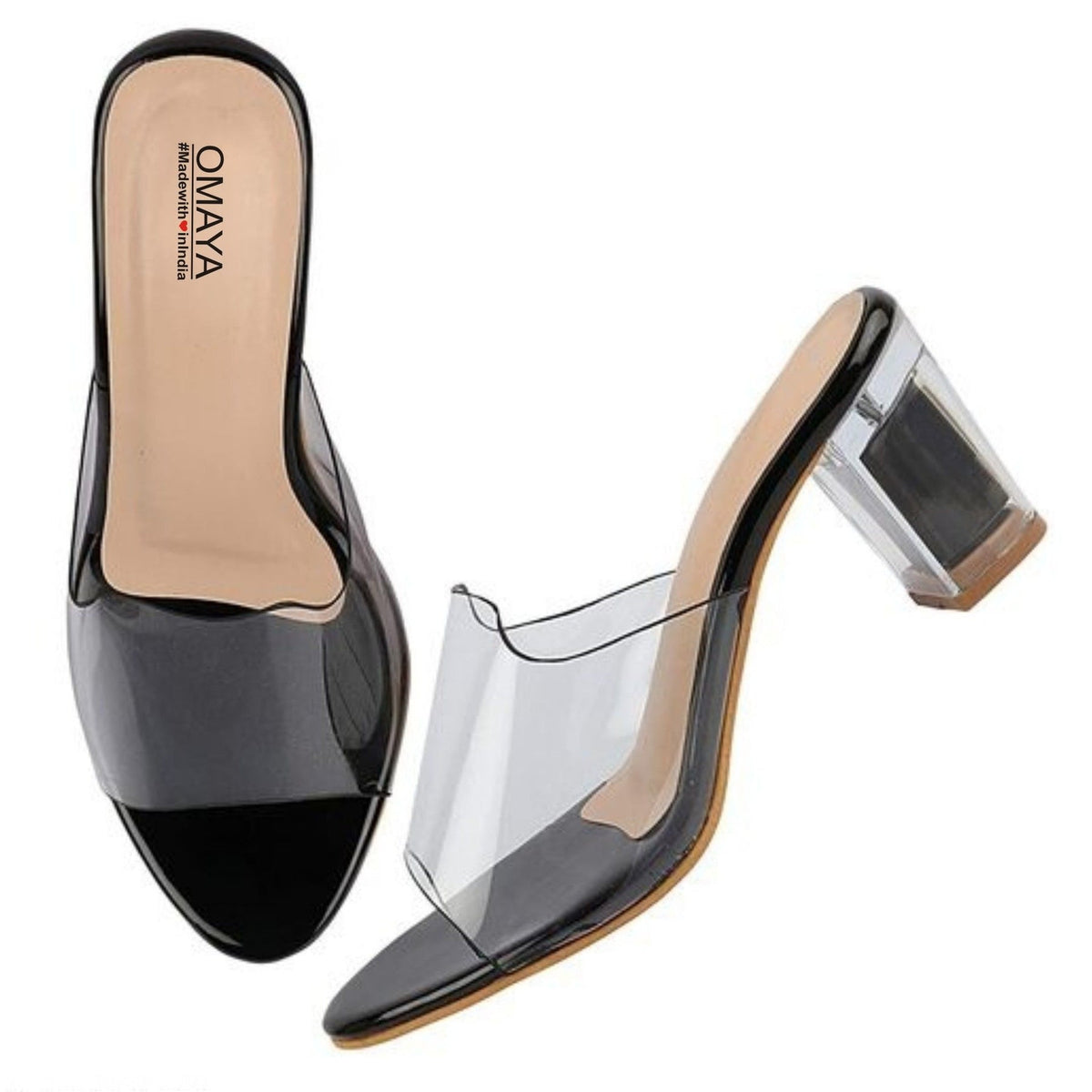 Women’s stylish synthetic heel from Drpshippr’s collection, featuring a sleek design and comfortable heel height.